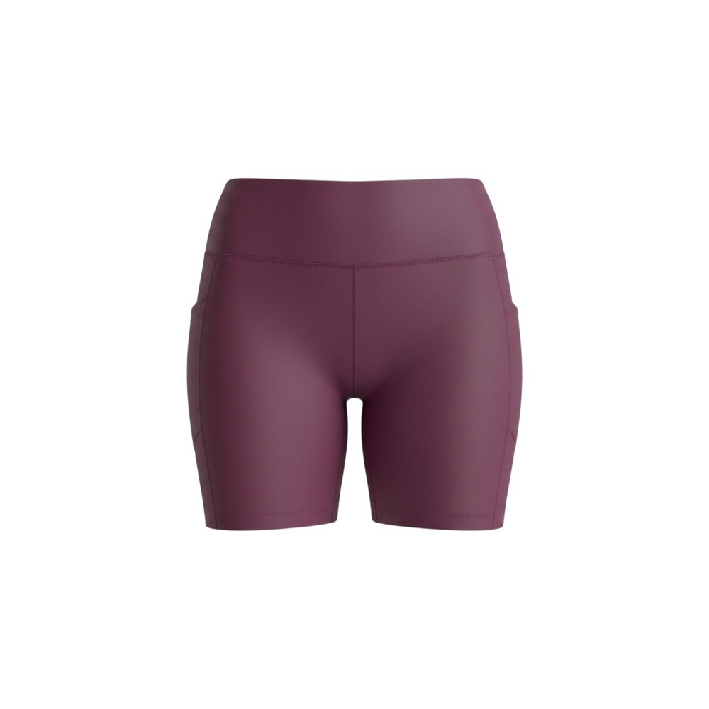 Velocity Biker Shorts Womens L Purple NWT Hi Rise Side Pockets 7in Inseam